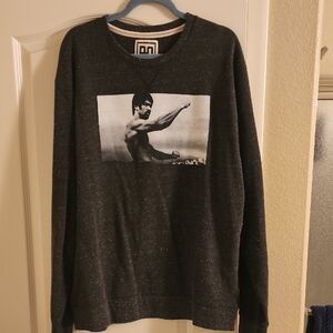 Roots Of Fight Bruce Lee Crew Neck Sweatshirt